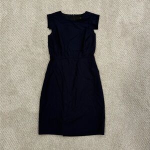 J. Crew Navy Resume Dress